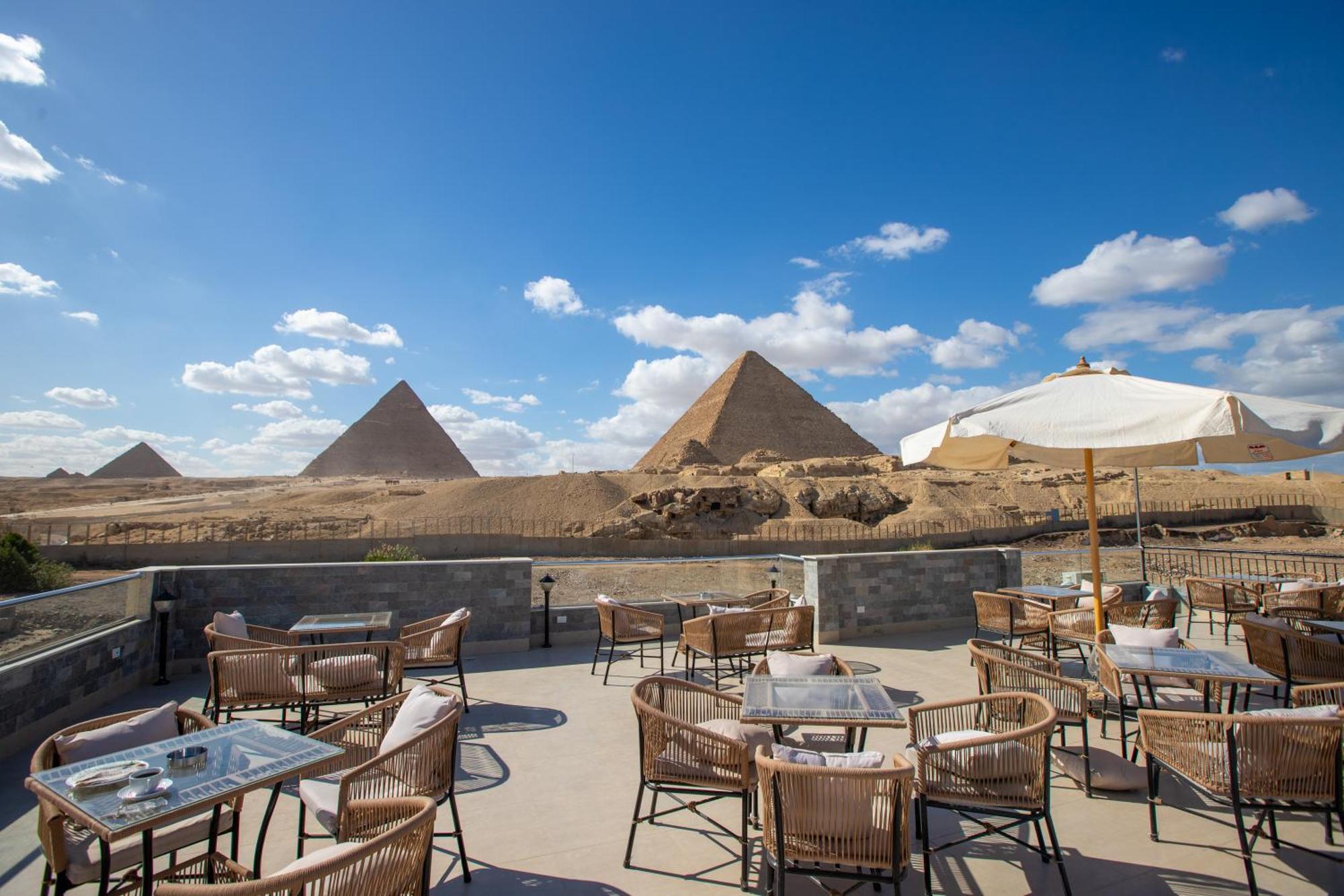 Hotel Soul Pyramids View Kafret el-Gabal Esterno foto