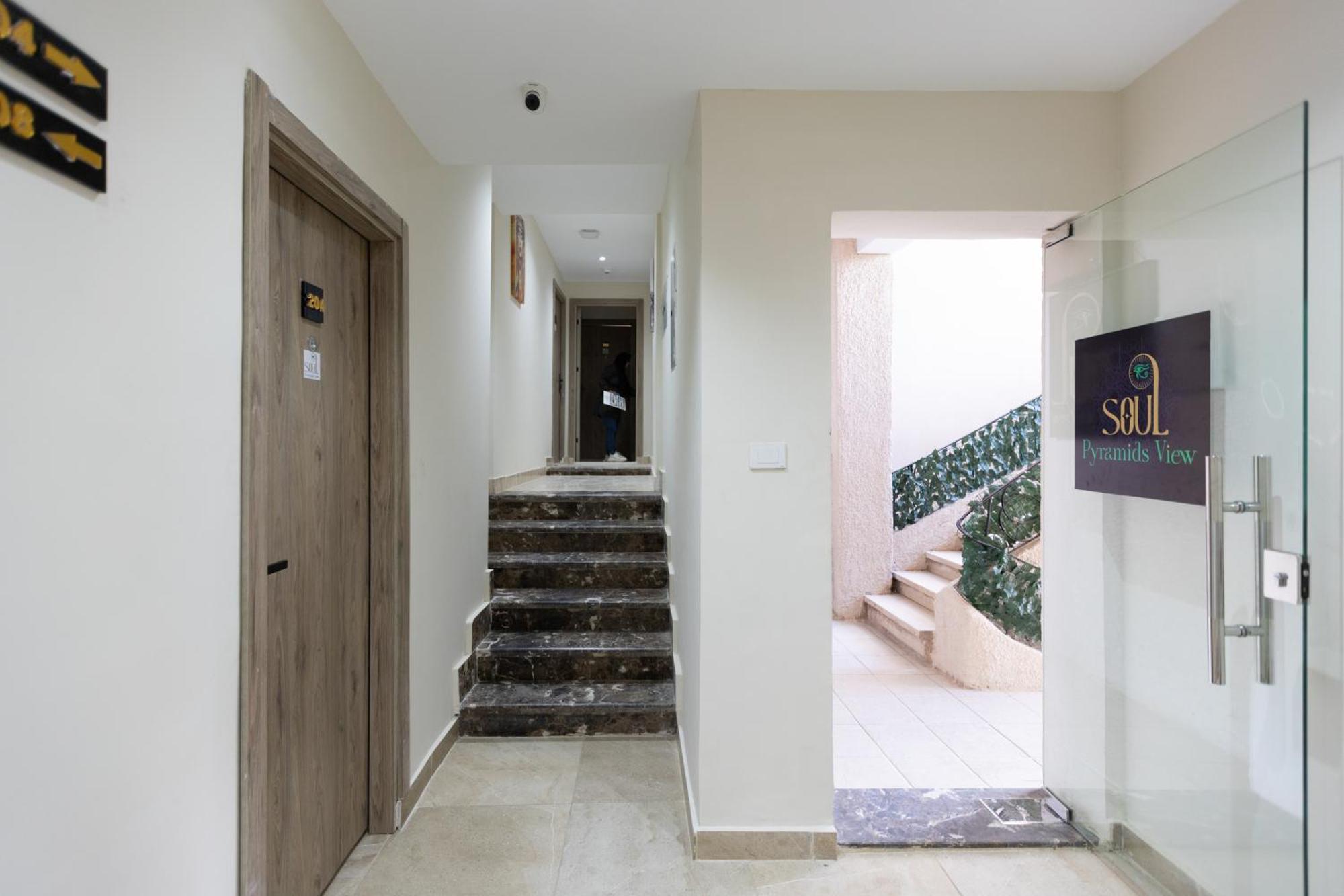 Hotel Soul Pyramids View Kafret el-Gabal Esterno foto