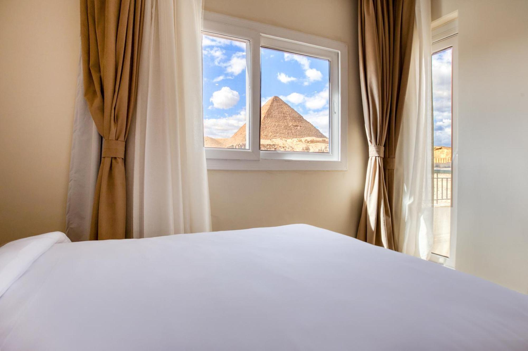 Hotel Soul Pyramids View Kafret el-Gabal Esterno foto