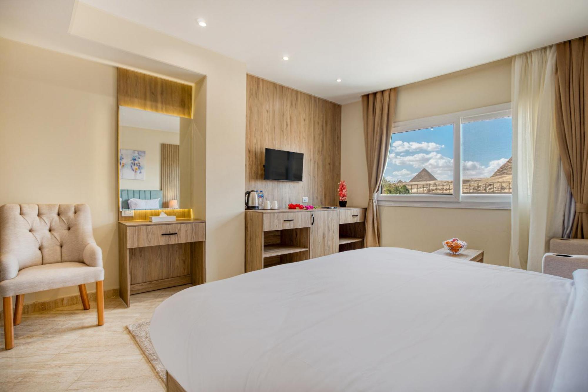 Hotel Soul Pyramids View Kafret el-Gabal Esterno foto