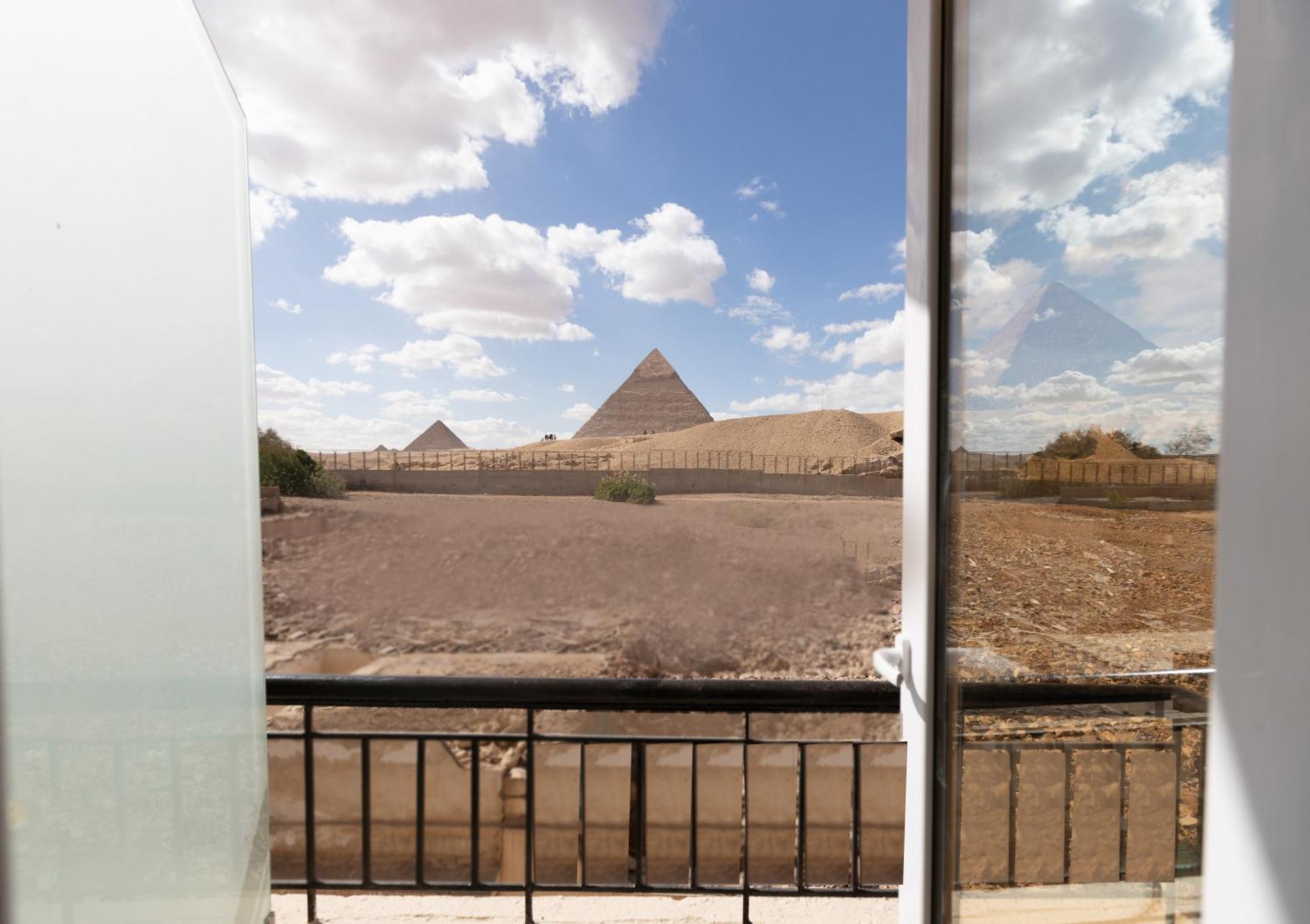 Hotel Soul Pyramids View Kafret el-Gabal Esterno foto