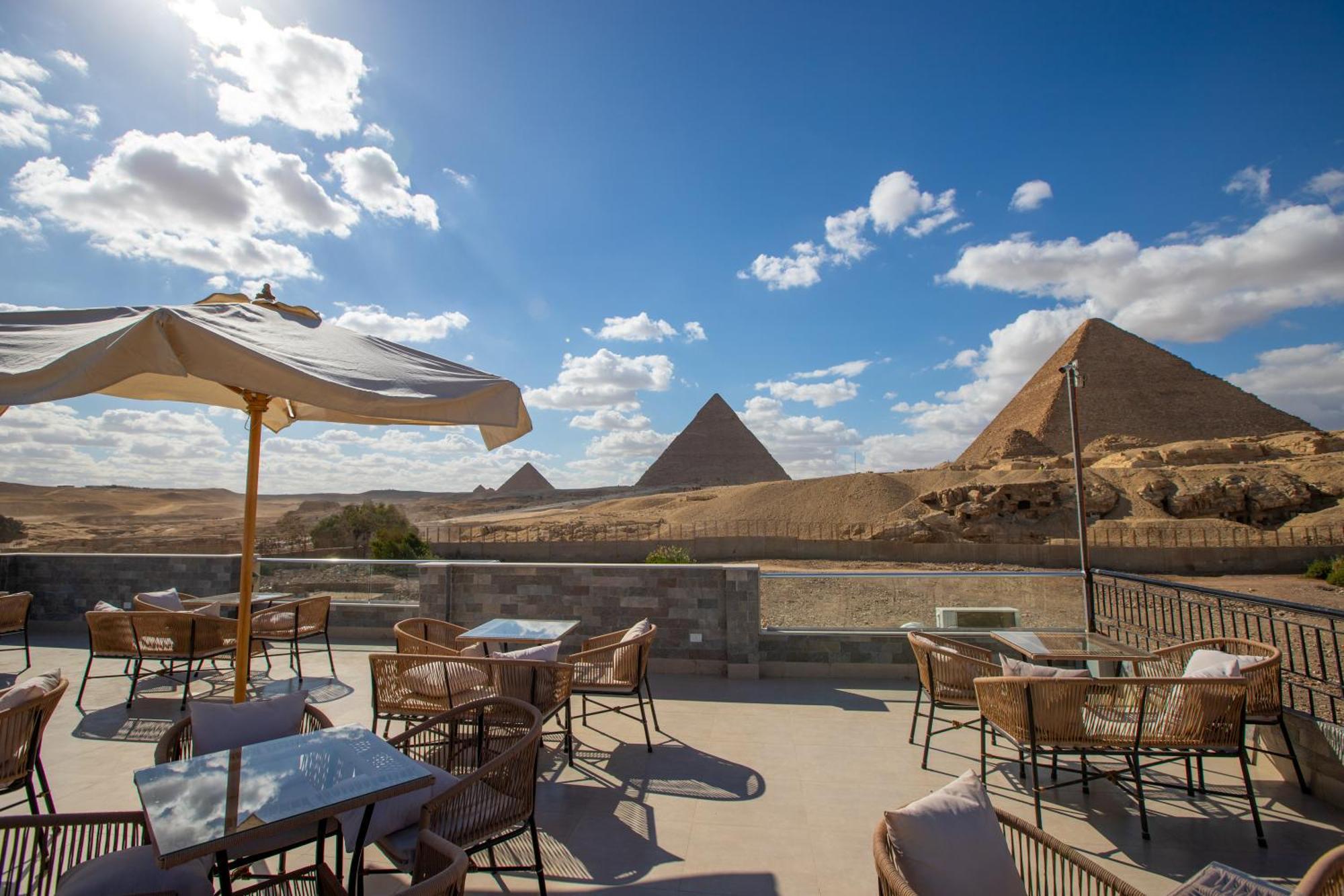 Hotel Soul Pyramids View Kafret el-Gabal Esterno foto