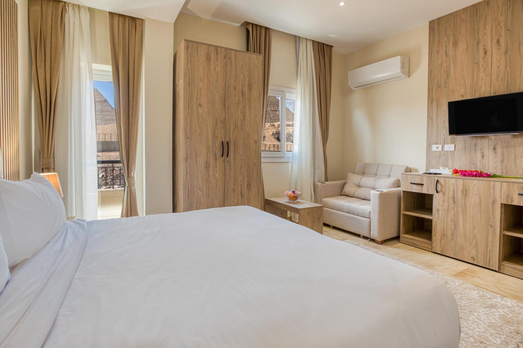Hotel Soul Pyramids View Kafret el-Gabal Esterno foto