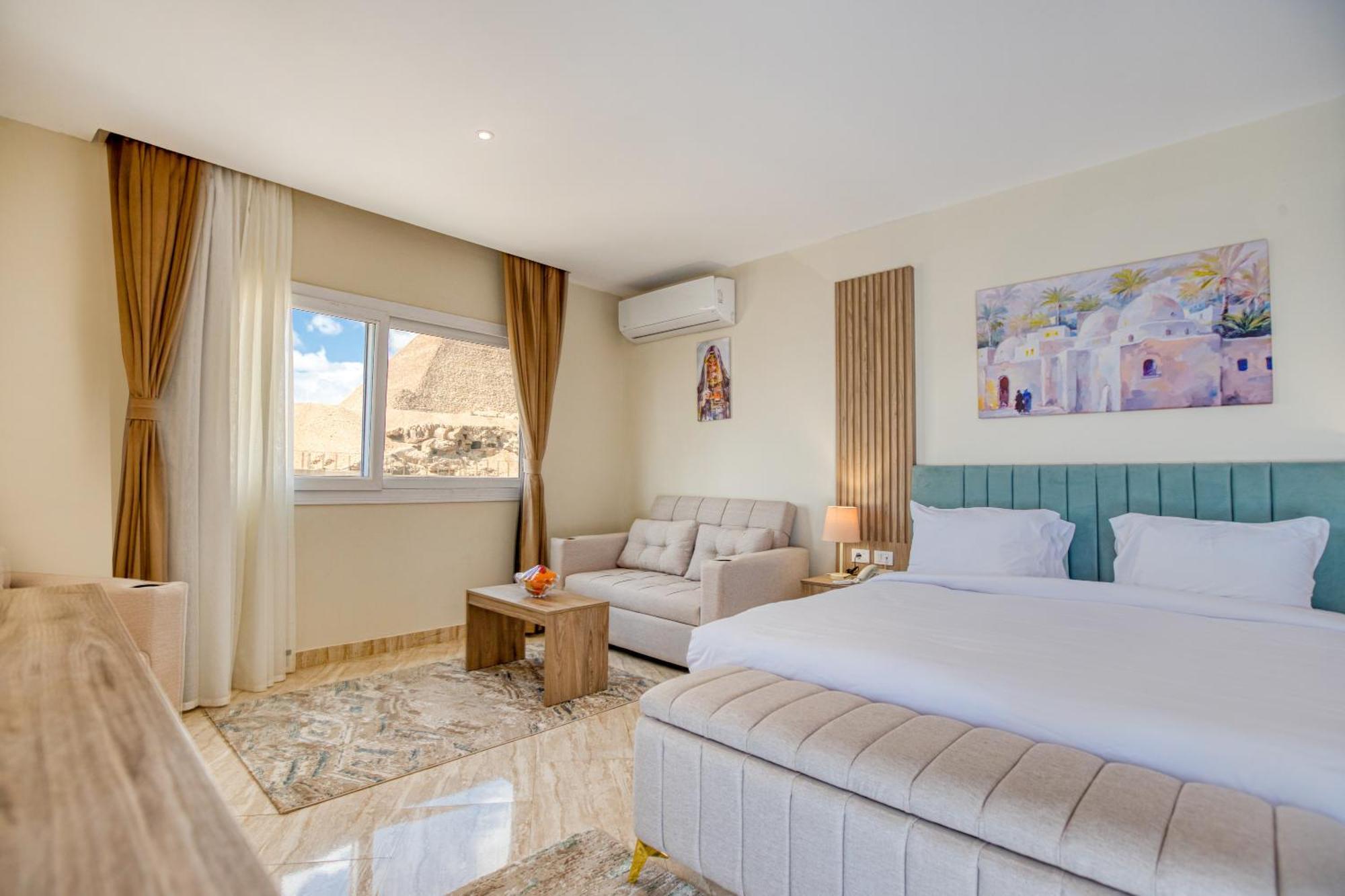 Hotel Soul Pyramids View Kafret el-Gabal Esterno foto