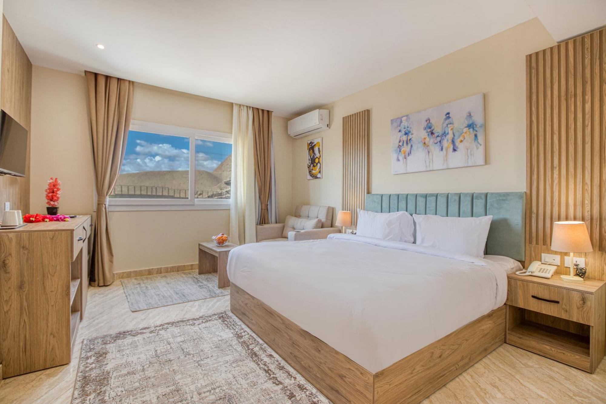 Hotel Soul Pyramids View Kafret el-Gabal Esterno foto
