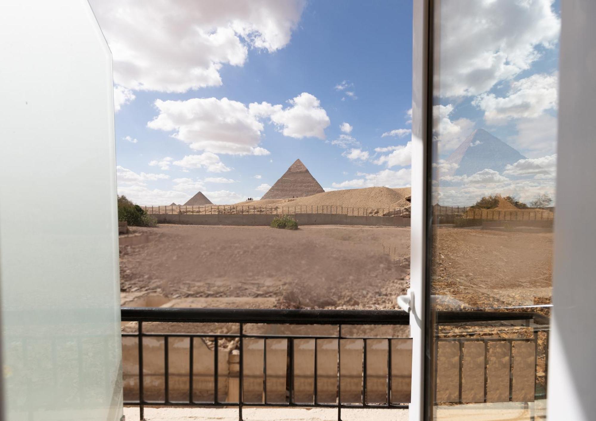 Hotel Soul Pyramids View Kafret el-Gabal Esterno foto