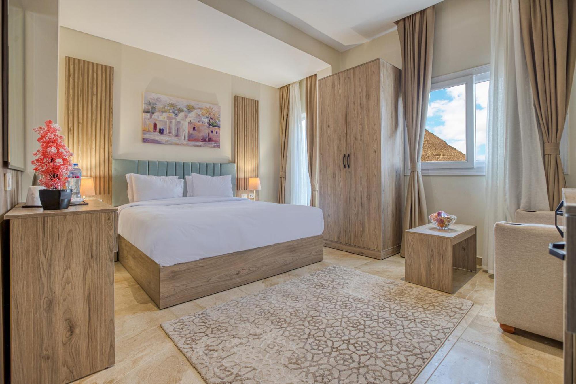 Hotel Soul Pyramids View Kafret el-Gabal Esterno foto