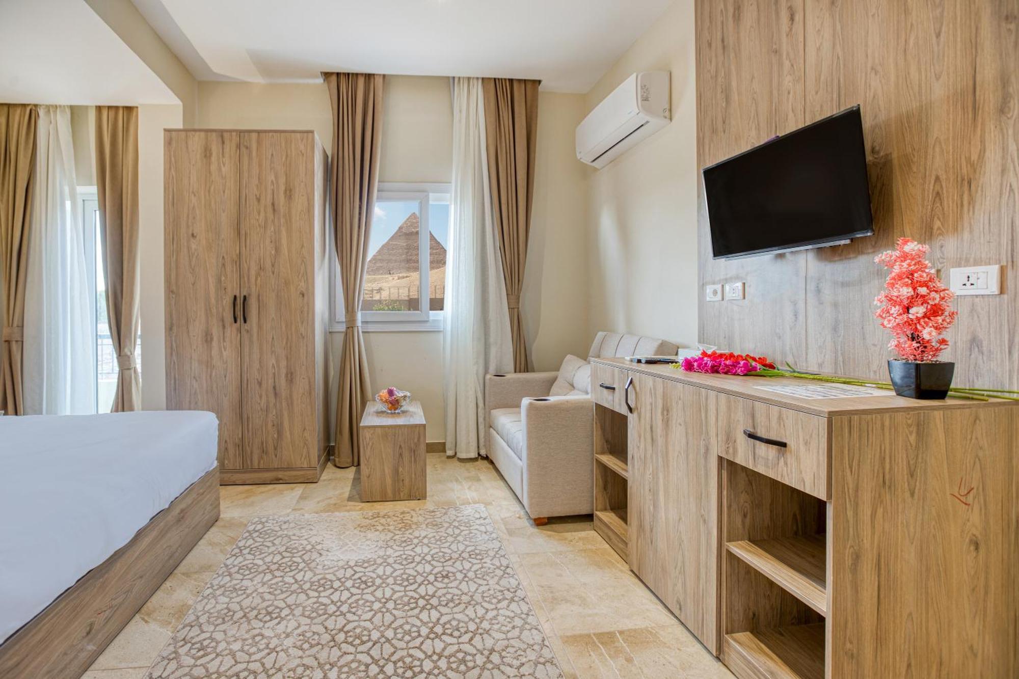 Hotel Soul Pyramids View Kafret el-Gabal Esterno foto