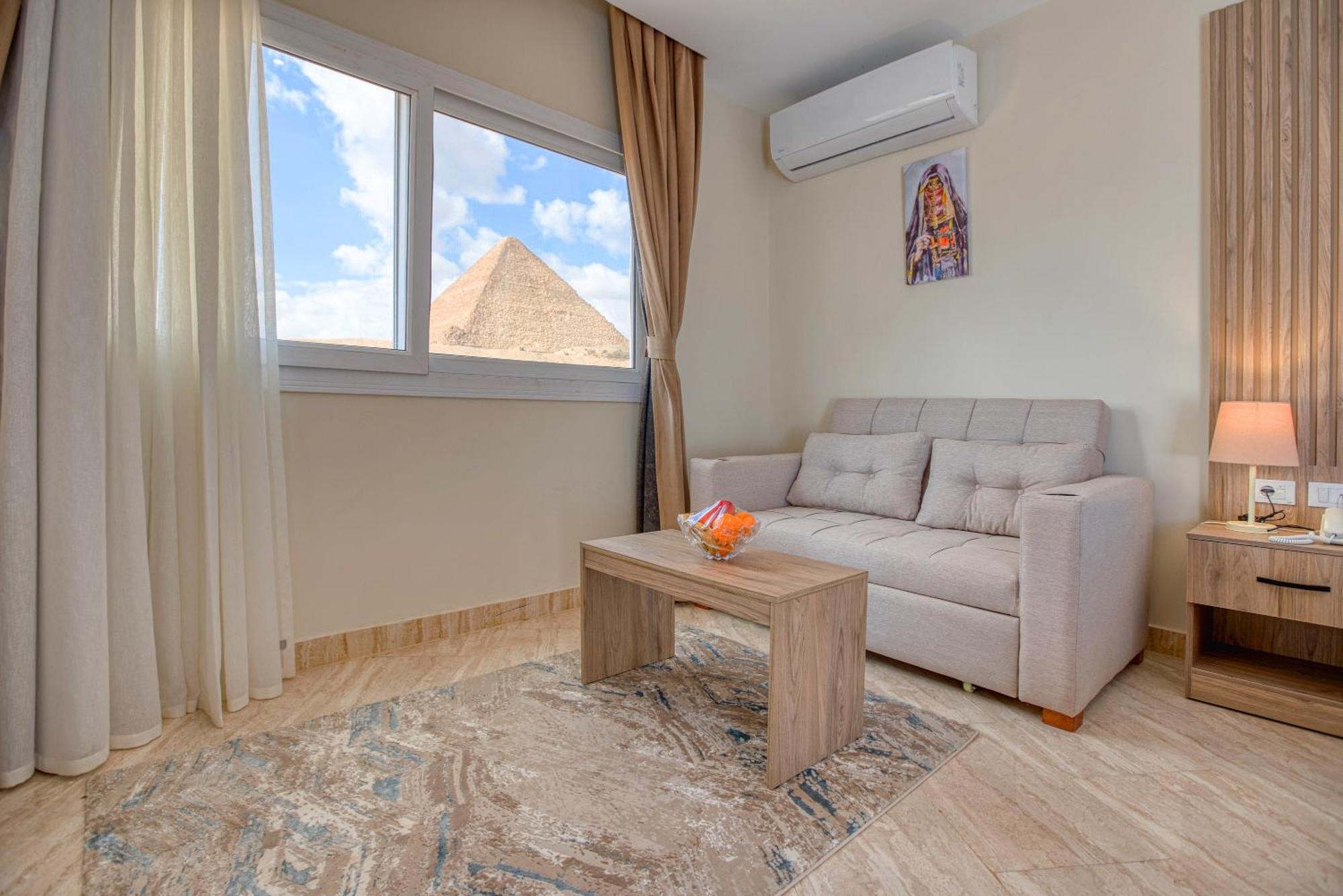 Hotel Soul Pyramids View Kafret el-Gabal Esterno foto