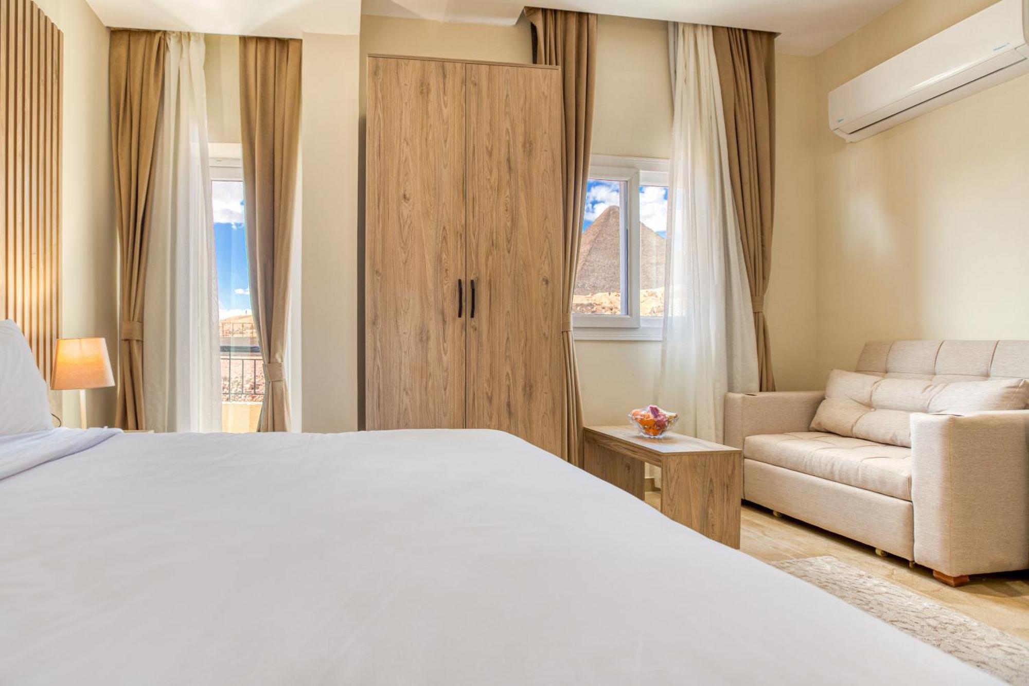 Hotel Soul Pyramids View Kafret el-Gabal Esterno foto