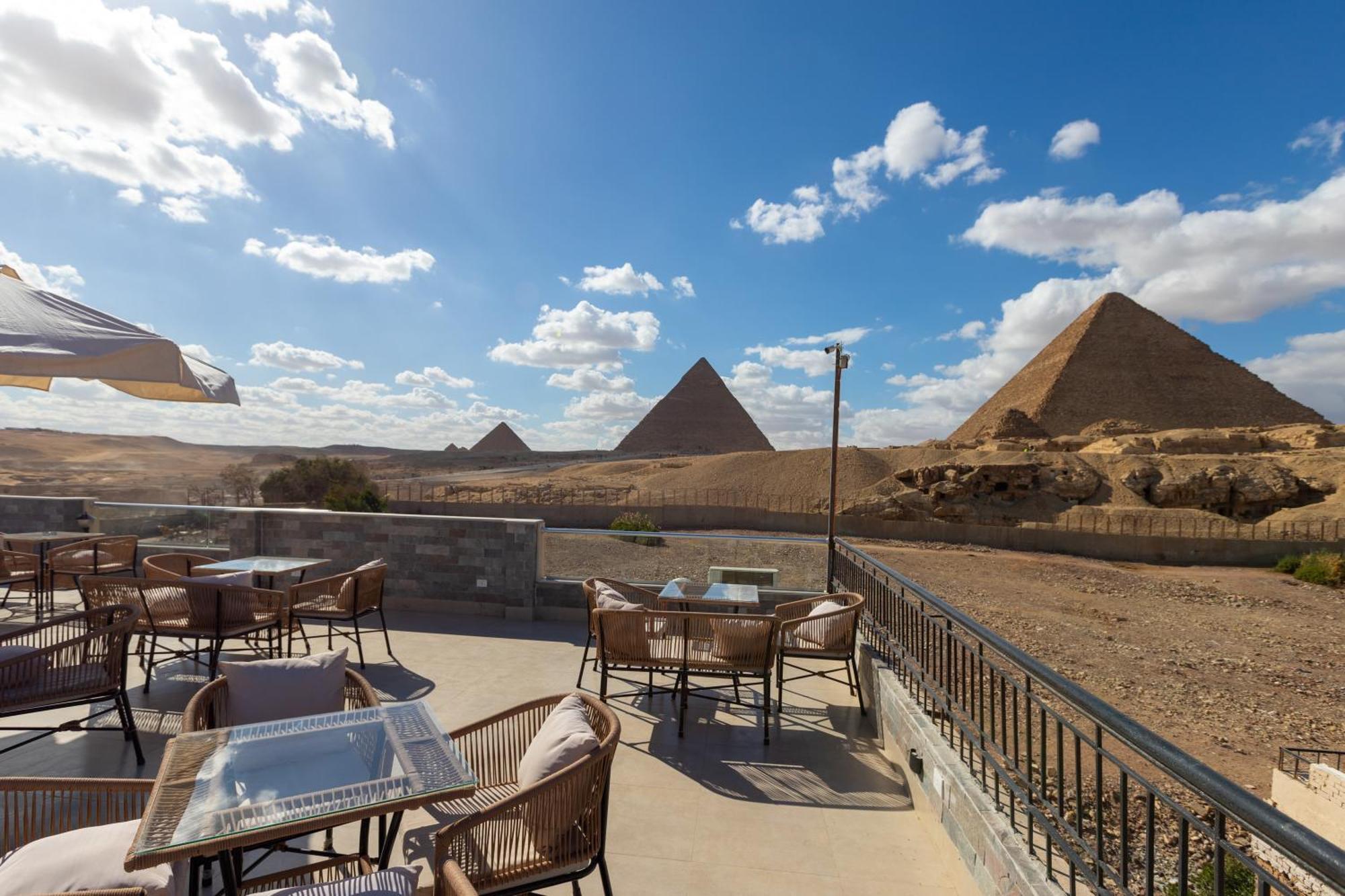 Hotel Soul Pyramids View Kafret el-Gabal Esterno foto