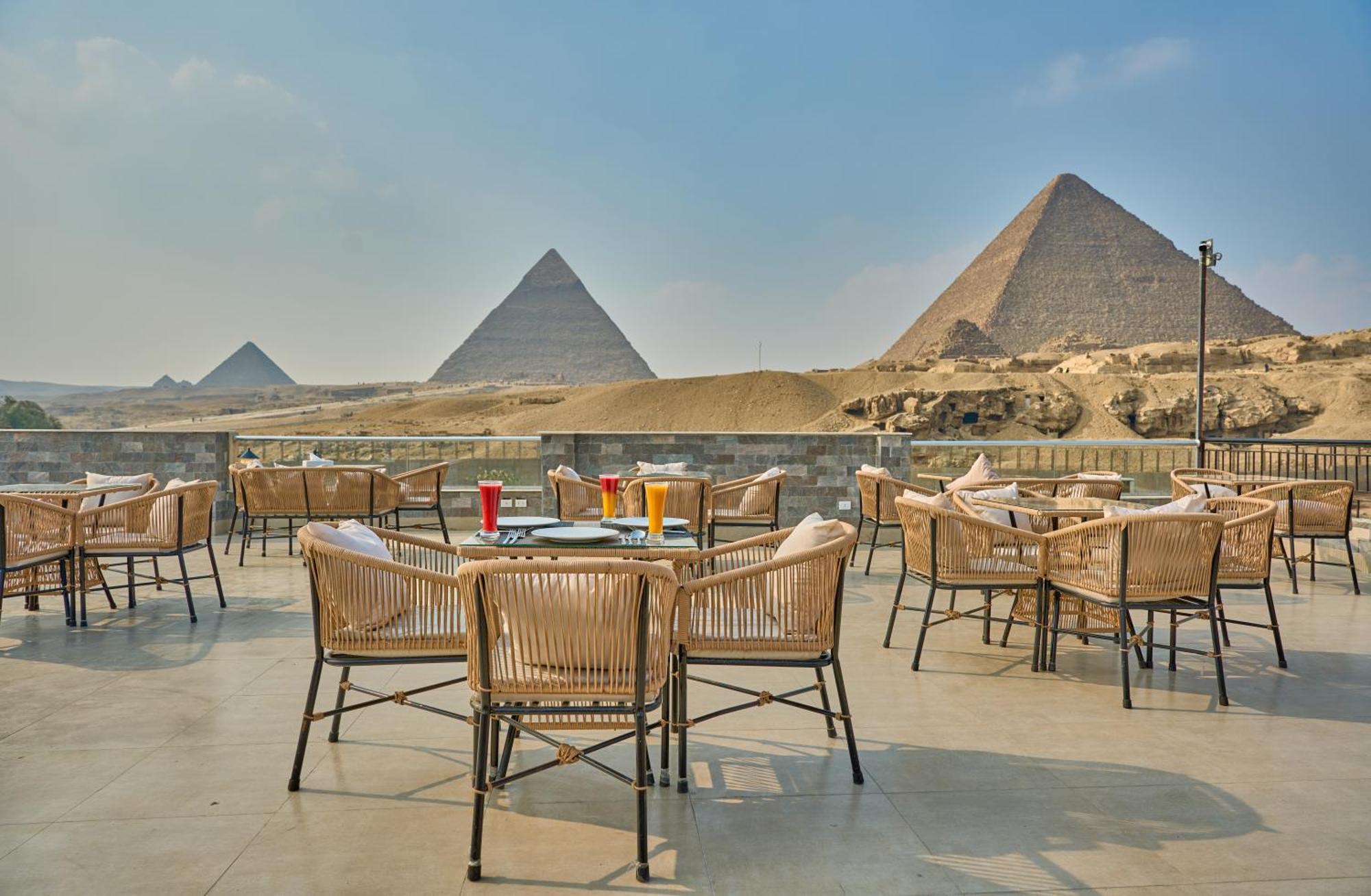 Hotel Soul Pyramids View Kafret el-Gabal Esterno foto