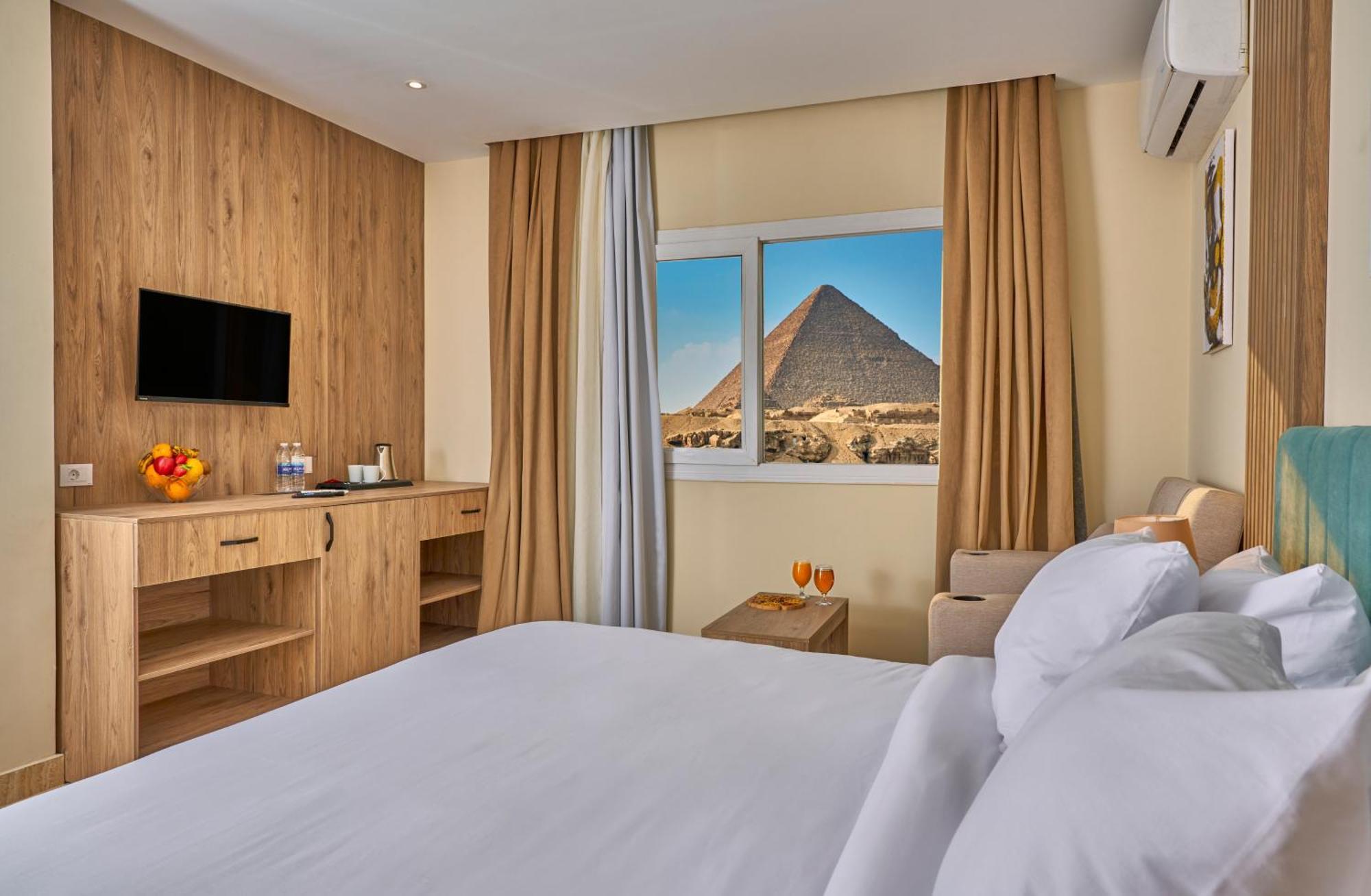 Hotel Soul Pyramids View Kafret el-Gabal Esterno foto