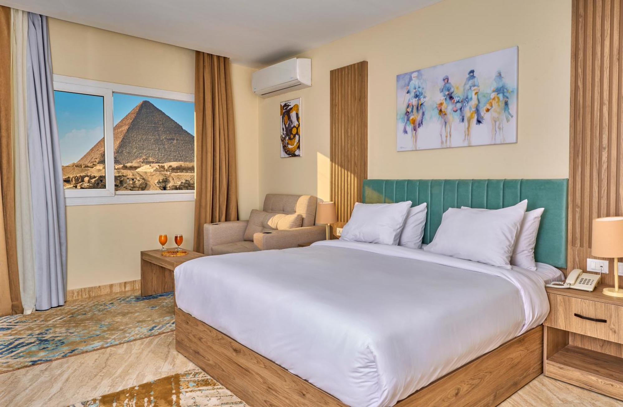 Hotel Soul Pyramids View Kafret el-Gabal Esterno foto
