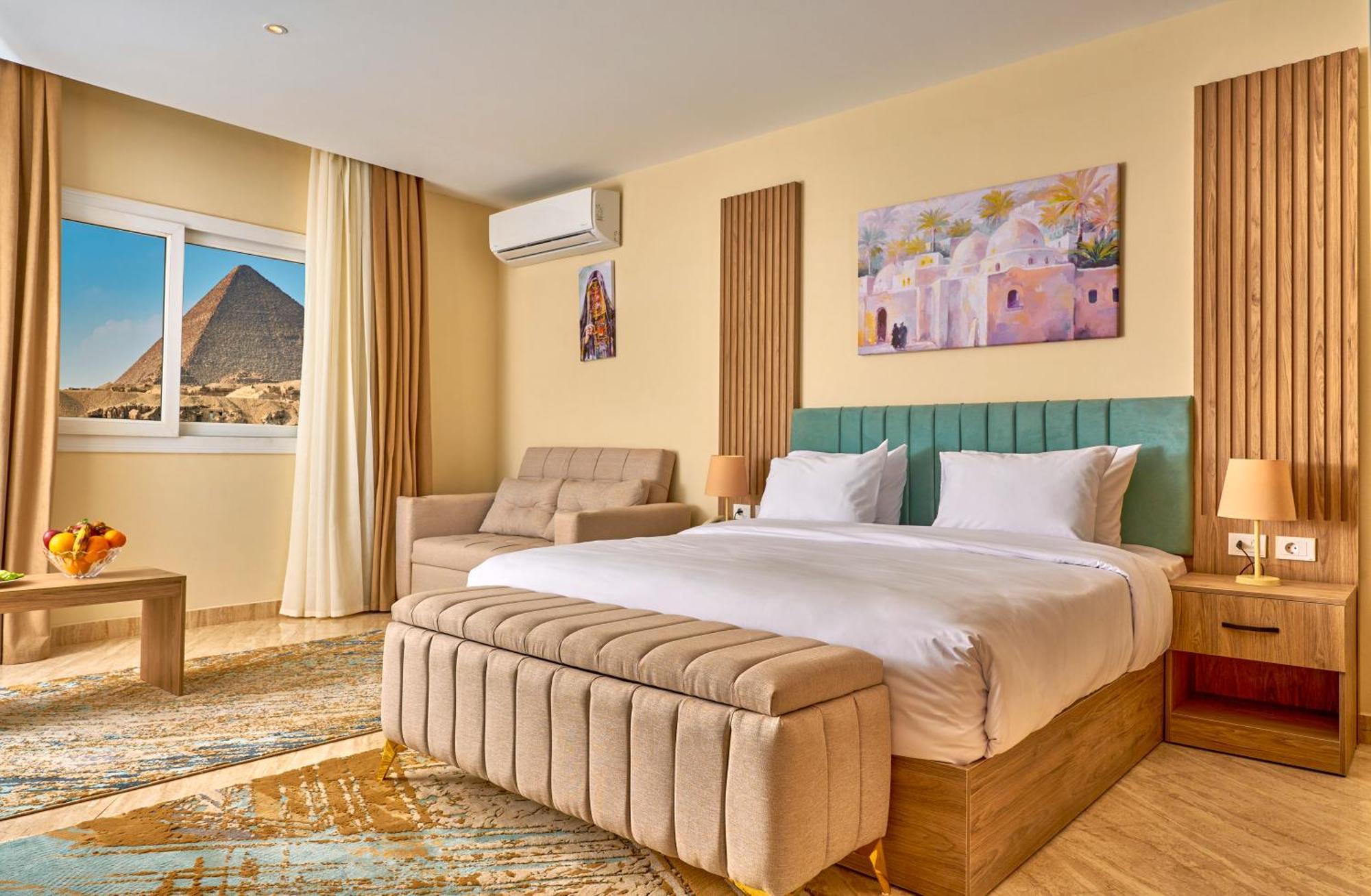 Hotel Soul Pyramids View Kafret el-Gabal Esterno foto